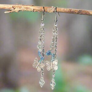 Flying Butterfly Earrings